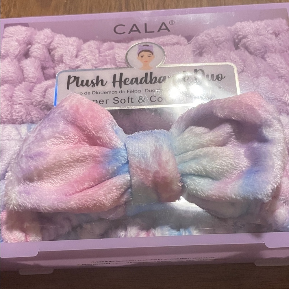 CALA Plush Headband Duo